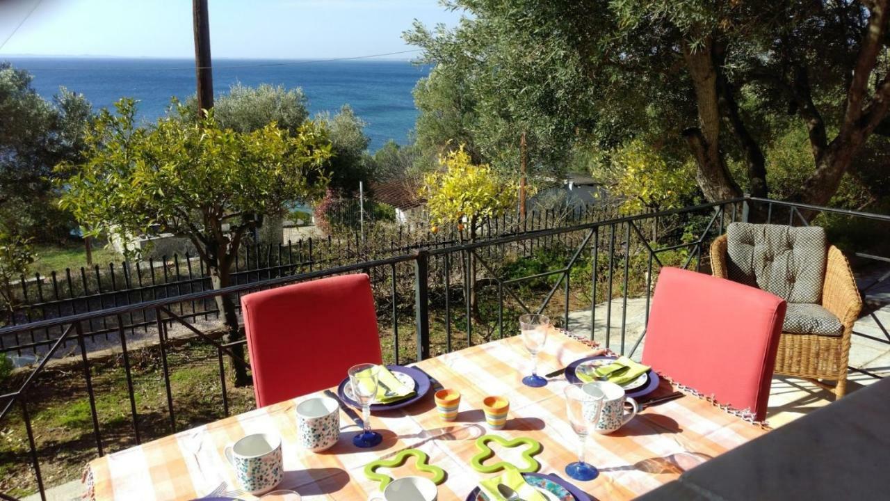 Gerakina Beach Cottage Psakoudia Buitenkant foto